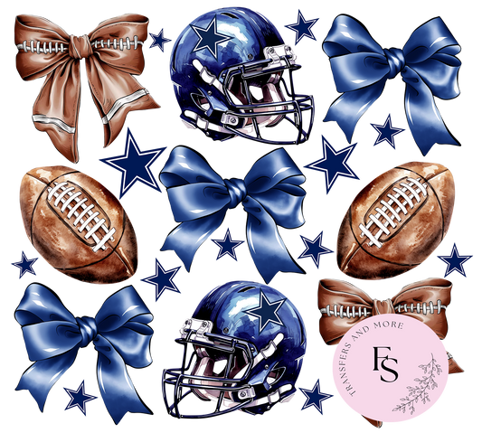 DC FOOTBALL COQUETTE BOW