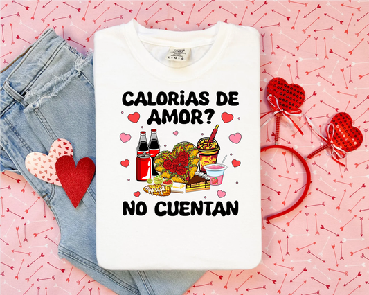 CALORIAS DE AMOR NO CUENTAN