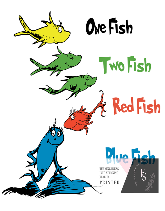 ONE FISH TWO FISH RED FISH